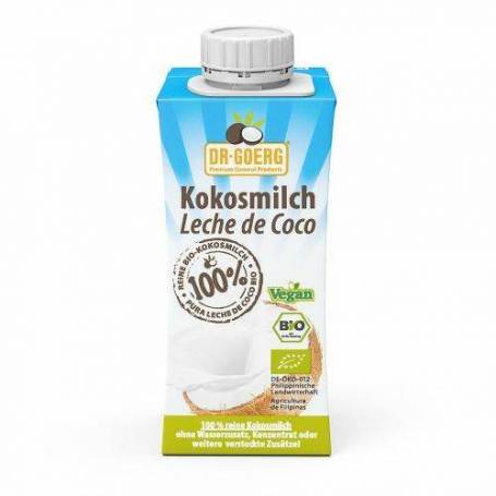 Bautura vegetala - tip lapte - de cocos, eco-bio, 200ml Dr. Goerg