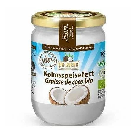 Ulei de cocos Premium dezodorizat, pentru gatit, eco-bio, 500ml, Dr. Goerg