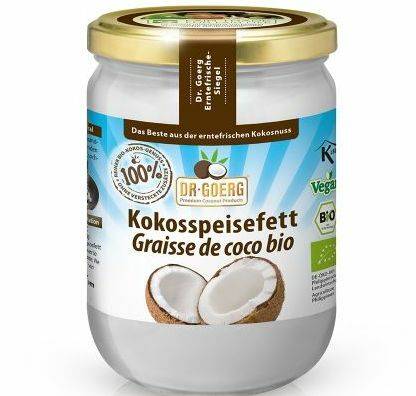 Ulei De Cocos Premium Dezodorizat, Pentru Gatit, Eco-bio, 500ml, Dr. Goerg