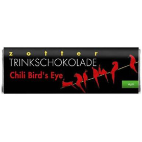 Baton de ciocolata calda Chili Bird`s Eye, ECO-BIO, FAIRTRADE, 22g Zotter