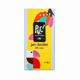Ciocolata neagra 60g, ECO-BIO, POC Sweets