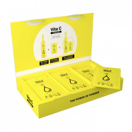 Vitamina C pulbere pentru imunitate si energie, 15 plicuri x 5g - DuoLife