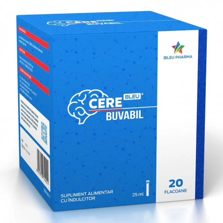 CEREBLEU BUVABIL - neurotrofic sistem nervos - 20 flacoane a 25ml, BLEU PHARMA