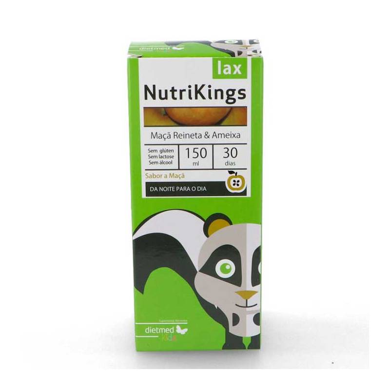NUTRIKINGS LAX, laxativ natural solutie, 150ml, DIETMED-NATURMIL