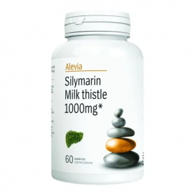 Silymarin - Milk Thistle 1000mg, 60cps. Alevia