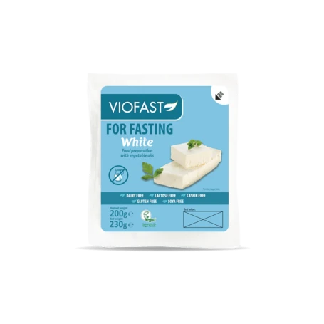 Viofast Alb - tip branza FETA vegana - pentru post 200g - Violife