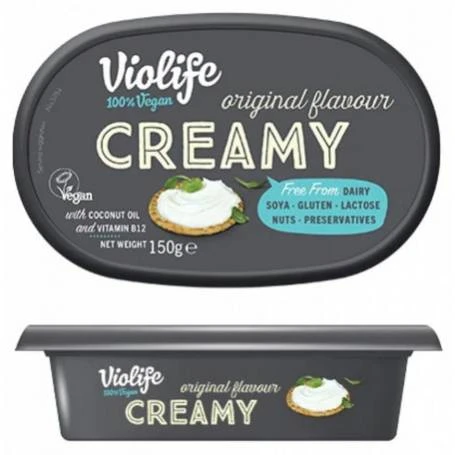 Crema Tartinabila original - tip crema de branza - vegana, 150g, Violife