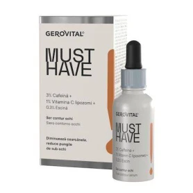 Ser contur ochi cu 3% cafeina, 30ml, Gerovital Must Have
