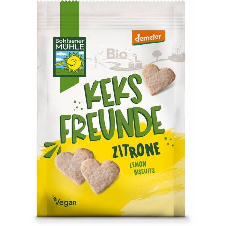 Biscuiti Freunde cu lamaie Eco-Bio 125g - Bohlsener Muhle