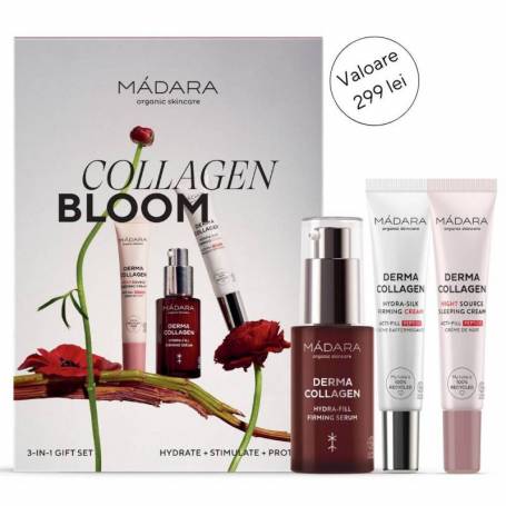 COLLAGEN BLOOM Set 3 produse - Madara