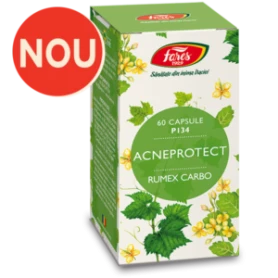 Acneprotect - rumex carbo - antiacneic - P134, 60 capsule, Fares