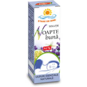 Noapte buna, solutie cu uleiuri esentiale, N176, 10 ml, Fares