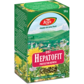 Ceai Hepatofit - protector hepatic, D157, 50g, la punga, Fares