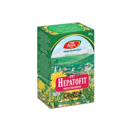Ceai Hepatofit - protector hepatic, D157, 50g, la punga, Fares