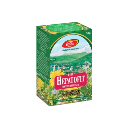 Ceai Hepatofit - protector hepatic, D157, 50g, la punga, Fares