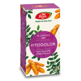 Fitodolor, L99, 30 capsule cu efect antiinflamator, analgezic, Fares