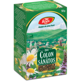 Ceai Colon sanatos (colon iritabil), D64 - 50g - Fares