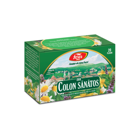 Ceai Colon sanatos (colon iritabil), D88 - 20pl - Fares