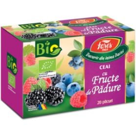 Ceai cu fructe de padure, eco-bio, 20plicuri - Fares