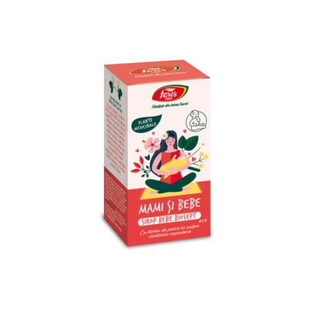 Sirop Biosept - Mami si bebe - A19, cu fructoza 100ml - Fares