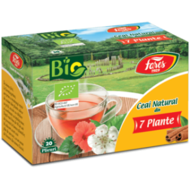 Ceai din 7 plante, eco-bio, 20plicuri - Fares