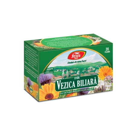 Ceai vezica biliara, d106, 20plicuri - Fares