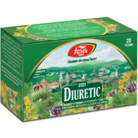 Ceai diuretic, u101, 20plicuri - Fares