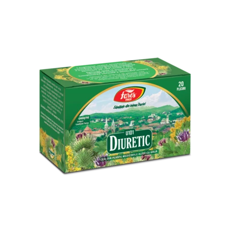 Ceai diuretic, u101, 20plicuri - Fares