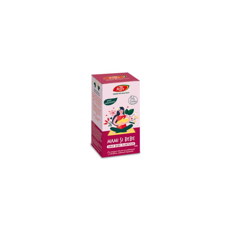 Sirop pentru copii Plantusin Mami si Bebe R58, 100ml - Fares
