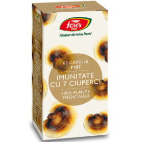 Imunitate cu 7 ciuperci 410mg - 63cps - Fares