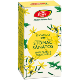 Stomac sanatos 200mg 63cps - Fares