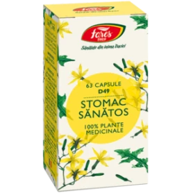 Stomac sanatos 200mg 63cps - Fares