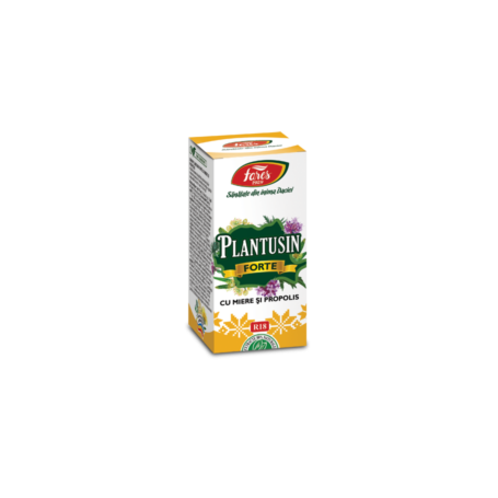 Plantusin forte cu miere si propolis sirop - 100ml - Fares