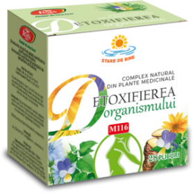 Detoxifierea organismului, M116, 28plicuri - Fares