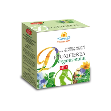 Detoxifierea organismului, M116, 28plicuri - Fares