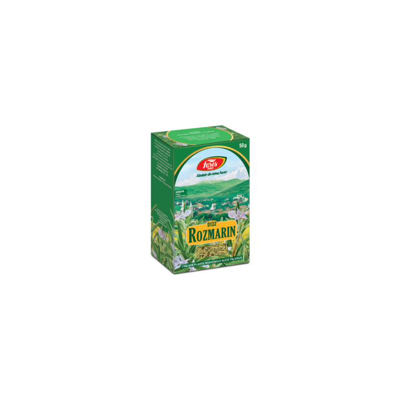 Ceai frunze Rozmarin, D132, 50g - Fares