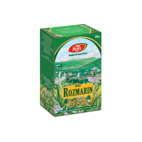 Ceai frunze Rozmarin, D132, 50g - Fares