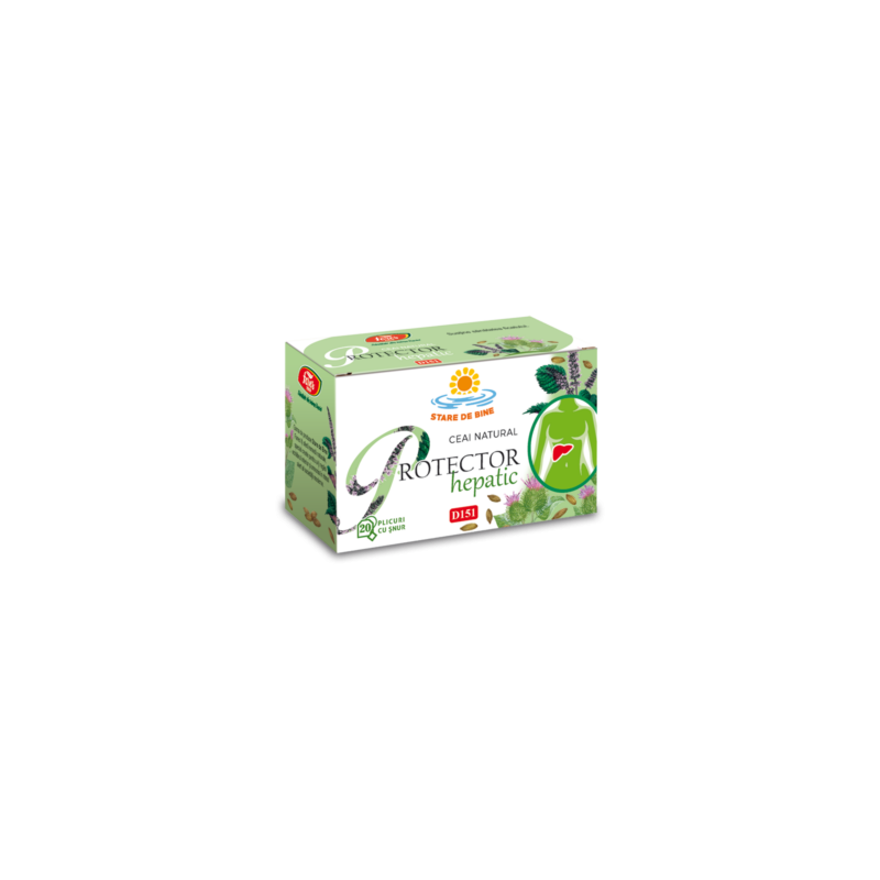 Ceai Protector hepatic - 20pl - Fares