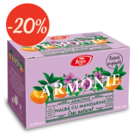 Armonie, ceai cu nalba si mandarine, 20plicuri - Fares