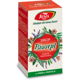 Biosept sirop cu miere si propolis - 100ml - Fares