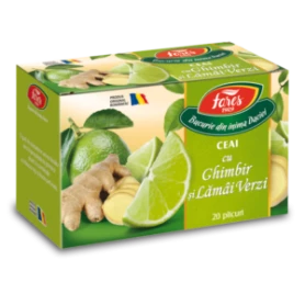 Ceai cu ghimbir si lamai verzi - 20pl - Fares