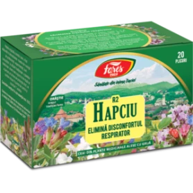 Ceai Hapciu Elimina disconfortul respirator - R2 - 20pl - Fares (fost antiinflamator - antiinfectios)
