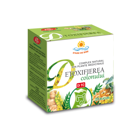 Complex detoxifierea colonului d92 28pl, FARES