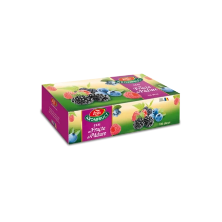 Aromfruct ceai cu fructe de padure, 100 plicuri - Fares