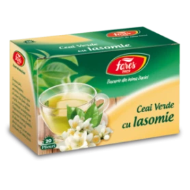 Ceai verde cu iasomie 20 plicuri - Fares