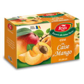 Ceai cu caise si mango, 20plicuri - Fares