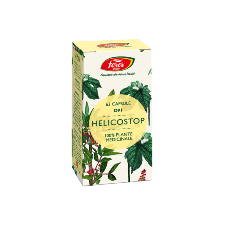 Helicostop 490mg 63cps - Fares