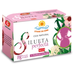 Ceai silueta perfecta 1 - Purificare si drenaj 20dz - Fares