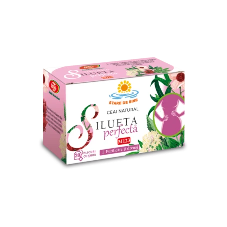 Ceai silueta perfecta 1 - Purificare si drenaj 20dz - Fares