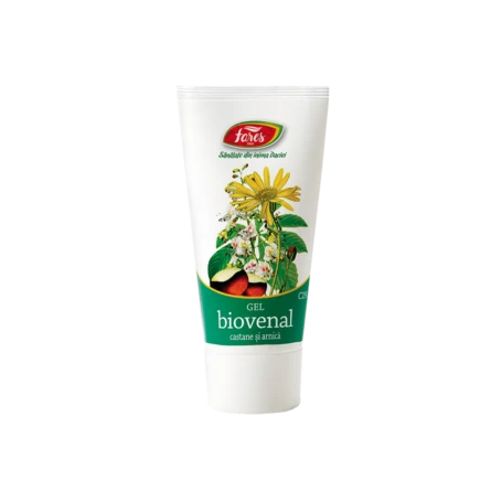 Biovenal gel varice cu castane, arinca si coada soricelului - C29 - 50ml - Fares